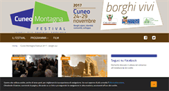 Desktop Screenshot of festivaldellamontagna.it